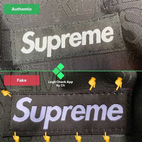 fake supreme shoulder bag vs real|is a supreme shirt real.